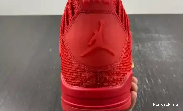 Jordan Red Flyknit Retro 4 0616